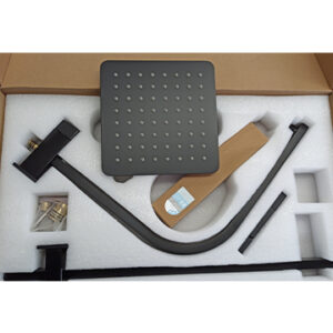 2 in 1 Shower Top Inlett Black