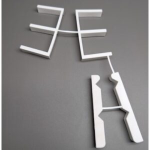 Wardrobe End Cap White