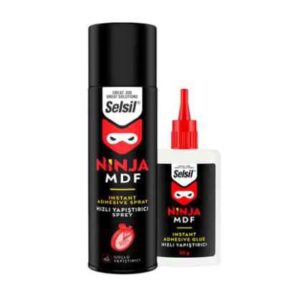 Selsil Ninja MDF Rapid Adhesive Kit 400ml/100gm