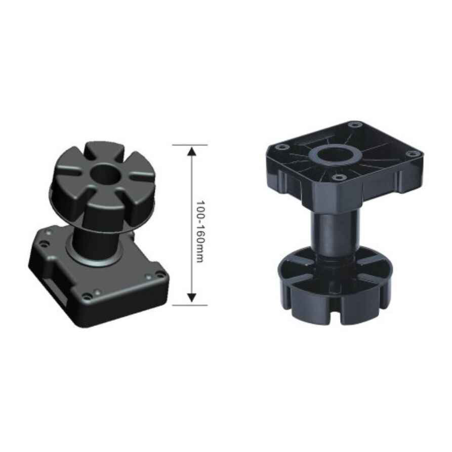 CMW Adjustable Plinth Legs Screw Fix 100mm