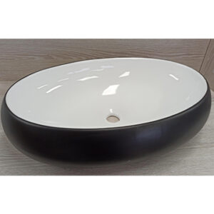 Oval Black & White