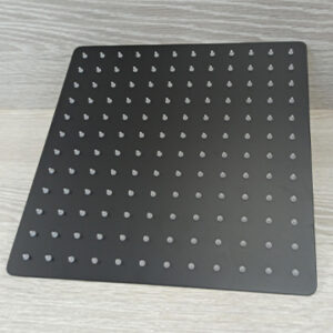 Square Shower Head Large Matte Black