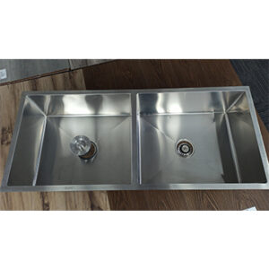 Double Square Kitchen Sink