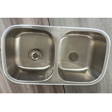 Double Round Kitchen Sink