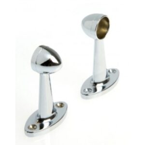 CMW End Pillar Chrome 19mm